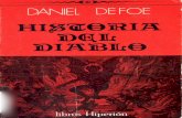 Daniel Defoe - Historia Del Diablo