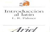 Palmer, L. R. - Introducción Al Latín