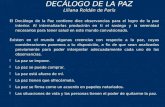 Decalogo de La Paz 05-12-09