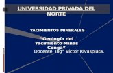 Geologia de Minas Conga