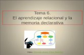 Tema 6 El Aprendizaje Relacional