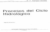 Procesos Del Ciclo Hidrológico-Campos Aranda