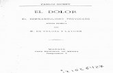 Richet Carlos - El Dolor - El Somnambulismo Provocado (1879)