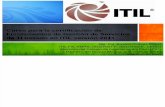 PresentaciÃ³n del Curso para la certificaciÃ³n de Fundamentos de ITIL v2011 - Enero 2015