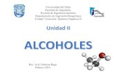 Unidad 2. Alcoholes. Parte 1