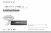 Manual Sony KDL - W656A