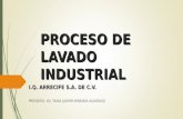 Proceso de Lavado Industrial