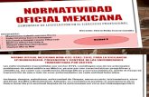 Unidad 8 Legislacion Normatividad Oficial Mexicana