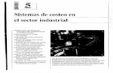 Cap.05 Sistema de Costeo en El Sector Industrial