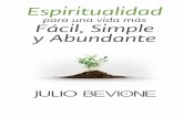 Espiritualidad para una vida más fácil, simple y abundante - Capítulo 1