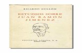 Gullon Ricardo - Estudios Sobre Juan Ramon Jimenez
