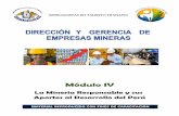 Modulo_4-Direccion Gerencia de Empresas Mineras