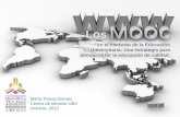Los MOOCs en el contexto de la Educación Universitaria