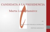 CANDIDATO A LA PRESIDENCIA MARTHA LUCIA RAMIREZ.pptx