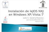 Sandria2010 Instalacion Lejos Nxj Windows Xp Vista 7