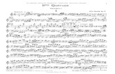 Cuarteto Nº2 Bartok Score