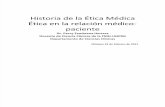 2da. clase Historia de la +ëtica M+®dica y +®tica en la relaci+¦n m+®dico paciente.