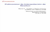 3. Polinomios de Interpolación de Newton