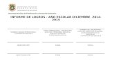 Informe de Logros 2014-2015