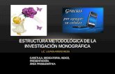 Estructura Metodologica de La Investigación Monográfica