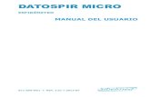 Manaul Uso Espirometro Datospir Micro