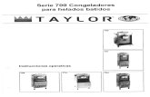 Manual Taylor Modelo 754