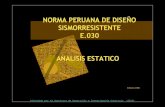 Analisis Estatico Aplicando La Norma Sismoresistente E-030