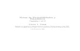 Notas de Probabilidades y Estadisticas - Víctor J. Yohai