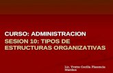 Sesion 10 Tipos de Estructuras Organizativas