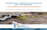 Violencia, Niñez y Juventud en Honduras