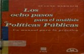 Los Ocho Pasos Para El Analisis de Politicas Publicas
