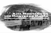 Alta Montaña Cadena Humana-Movilización 8 de septiembre_El Carmen de Bolívar