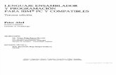 Lenguaje Ensamblador y Programacion Para IBM PC y Compatibles Capitulo 1 Al 15