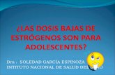 5. Las Dosis Bajas de Estrógenos Son Para Adolescentes