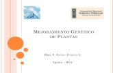 2 Mejoramiento Genético de Plantas Parte 1