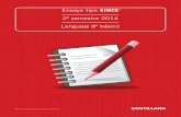 Ensayo tipo SIMCE II° semestre, 8° básico Lenguaje Lectura (1)