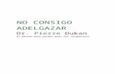 No Consigo Adelgazar - Dr Pierre Dukan