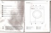 Manual Instrucciones Lavadora Bluesky BLF 1006