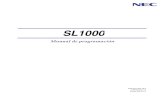 SL1000 Programming Manual Español