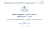 CAMBIOS NTCISOIEC 17020