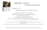 CEM4042 Cap 1-2 - Análisis Vectorial Sadiku-2014
