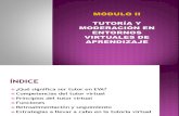 Módulo 2 - Tutoría y Moderación en Entornos Virtuales de Aprendizaje