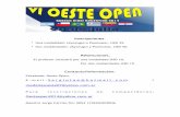 Bases Oeste Open