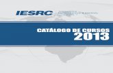IESRC - Catalogo de Cursos 2013