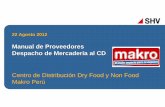 MAKRO - Manual de Proveedores - DeSPACHO Al CD - Vs5