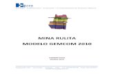 Informe Mina Rulita Modelo Gemcom 2010