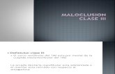 Expo Maloclusion Clase 3 Definitiva