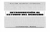 Walter Aparicio Antezana - Introduccion Al Estudio Del Derecho