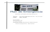 Plan de Emergencias Incasa (Revisión 2013)APROBADO