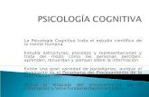 Psicologia Cognitiva y Terapias Cognitivas